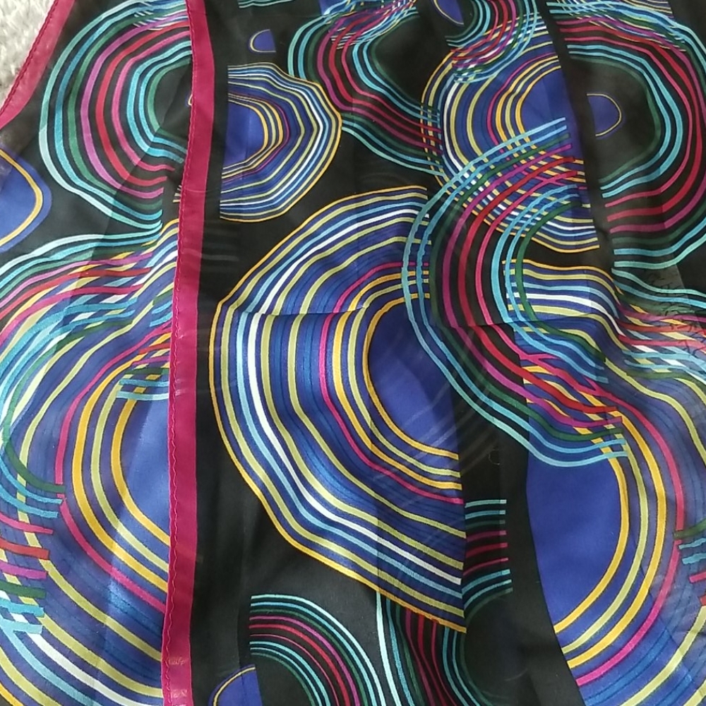 Silk Scarf by Oscar de la Renta